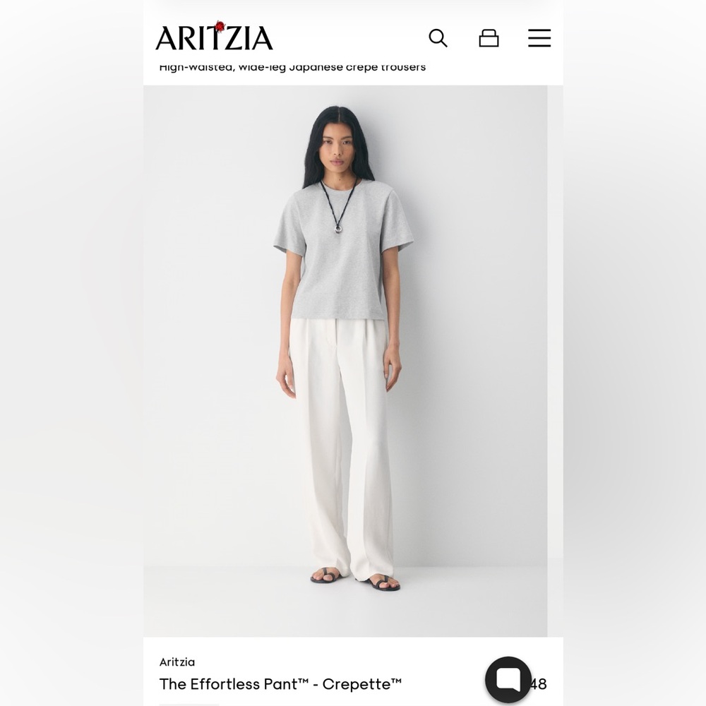 Aritzia
The Effortless Pant™ - Crepette™